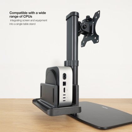 TooQ DB1128TN-B Supporti a parete per TV 68,6 cm (27") Scrivania Nero