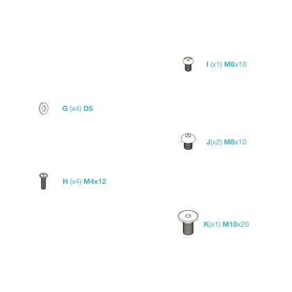 TooQ DB1130TN-B Supporti a parete per TV 81,3 cm (32") Scrivania Nero