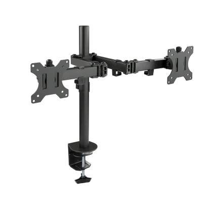 TooQ DB1232TN-B supporto da tavolo per Tv a schermo piatto 81,3 cm (32") Morsa/Bullone di ancoraggio Nero