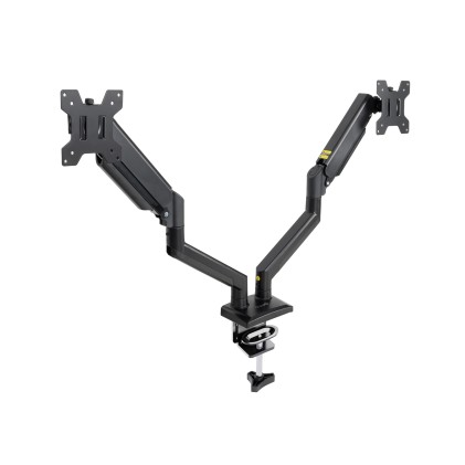 TooQ DB1434TNR-B Supporti a parete per TV 86,4 cm (34") Scrivania Nero
