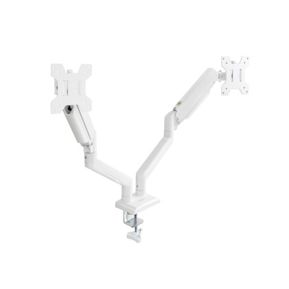 TooQ DB1434TNR-W Supporti a parete per TV 86,4 cm (34") Scrivania Bianco