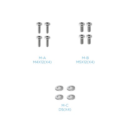 TooQ DB1703TNV-B supporto da tavolo per Tv a schermo piatto 81,3 cm (32") Libera installazione Nero