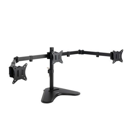 TooQ DB1704TN-B supporto da tavolo per Tv a schermo piatto 68,6 cm (27") Nero Scrivania