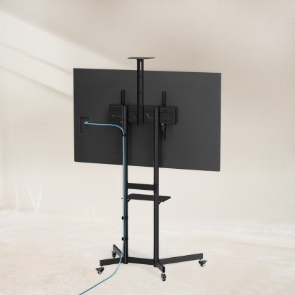TooQ FS1151M-B Supporto TV a parete 177,8 cm (70") Nero