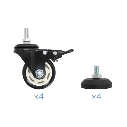 TooQ FS20200M-B supporto da tavolo per Tv a schermo piatto 2,67 m (105") Nero