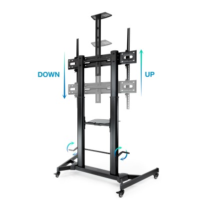 TooQ ZEUS 2,54 m (100") Nero