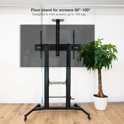 TooQ ZEUS 2,54 m (100") Nero