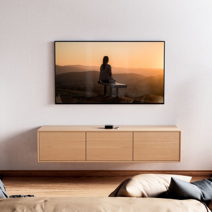 TooQ LP1043F-B Supporto TV a parete 109,2 cm (43") Nero