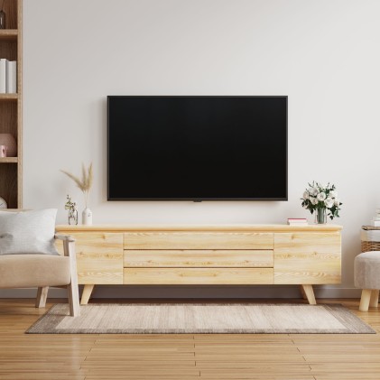 TooQ LP1080F-B Supporto TV a parete 2,03 m (80") Nero