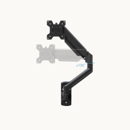TooQ LP1334TNR-B Supporti a parete per TV 86,4 cm (34") Scrivania Bianco
