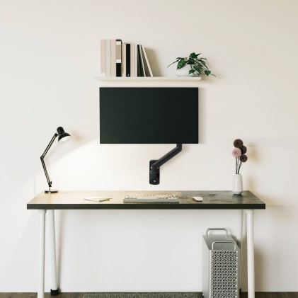TooQ LP1334TNR-B Supporti a parete per TV 86,4 cm (34") Scrivania Bianco