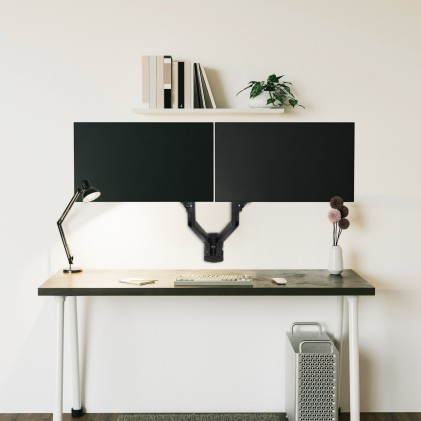 TooQ LP1434TNR-B Supporti a parete per TV 86,4 cm (34") Scrivania Bianco