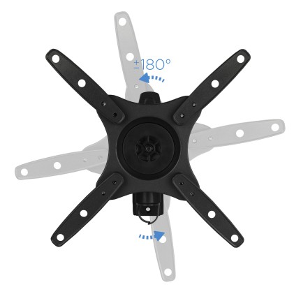 TooQ LP1732TN-B Supporto TV a parete 81,3 cm (32") Nero