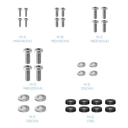 TooQ LP1732TN-B Supporto TV a parete 81,3 cm (32") Nero