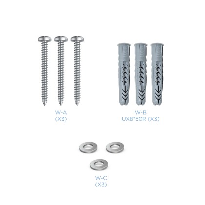 TooQ LP1732TN-B Supporto TV a parete 81,3 cm (32") Nero