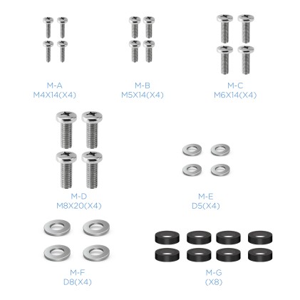 TooQ LP1942TN-B Supporto TV a parete 106,7 cm (42") Nero