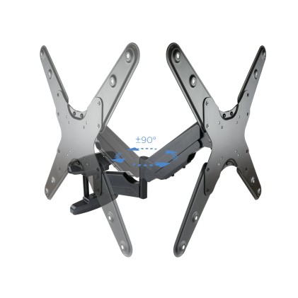 TooQ LP2355TN-B Supporto TV a parete 139,7 cm (55") Nero