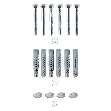 TooQ LP41100F-B Supporto TV a parete 2,54 m (100") Nero