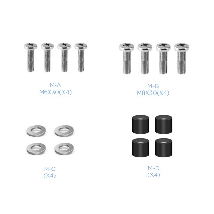 TooQ LP4170F-B Supporto TV a parete 177,8 cm (70") Nero