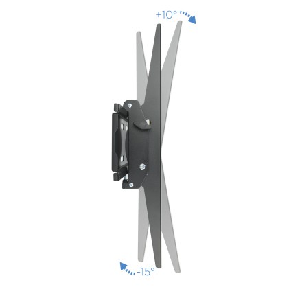 TooQ LP4360T-B Supporto TV a parete 152,4 cm (60") Nero