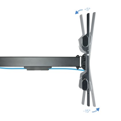 TooQ LP4380XL-B Supporto TV a parete 2,03 m (80") Nero