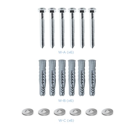 TooQ LP4391T-B Supporto TV a parete 2,29 m (90") Nero