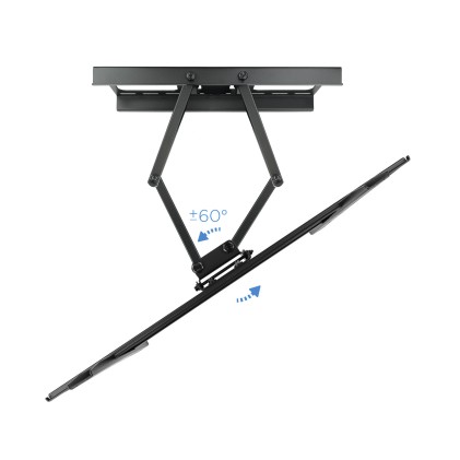 TooQ LP6270TN-B Supporto TV a parete 177,8 cm (70") Nero
