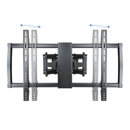 TooQ LP75100TN-B Supporto TV a parete 152,4 cm (60") Nero