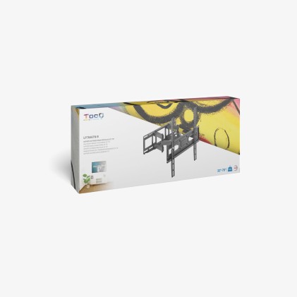 TooQ LP7846TN-B Supporto TV a parete 177,8 cm (70") Nero