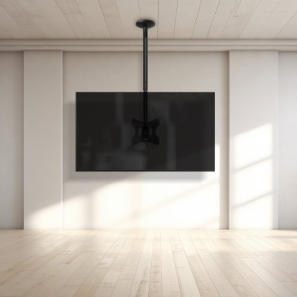 TooQ LPCE2301TSLI-B Supporto TV a parete 106,7 cm (42") Nero