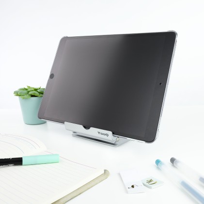 TooQ PH0002-S supporto per personal communication Supporto passivo Telefono cellulare/smartphone, Tablet/UMPC Argento