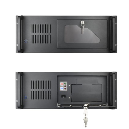 TooQ -406N-USB3 rack 4U Da parete Nero