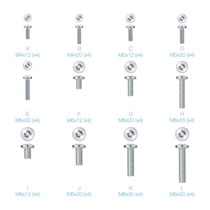 TooQ SSK4820 accessorio per il montaggio del televisore