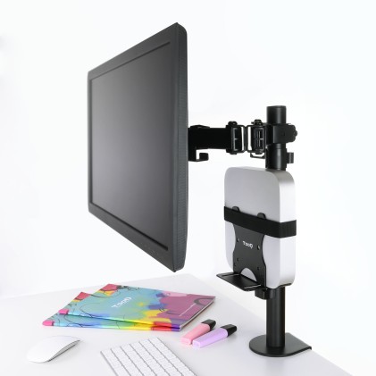 TooQ TCCH0001-B base e supporto per PC/workstation All-in-One 5 kg Nero