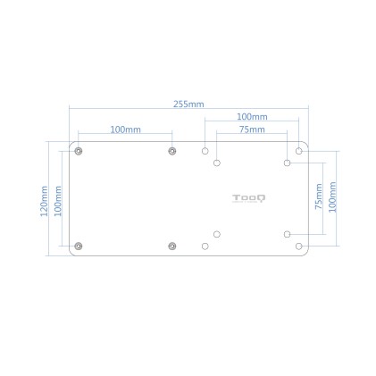 TooQ TCCH0007-B kit di fissaggio