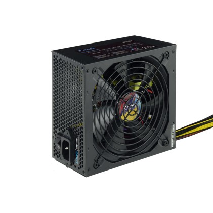 TooQ TQAPOLO-650SP alimentatore per computer 650 W 20+4 pin ATX ATX Nero