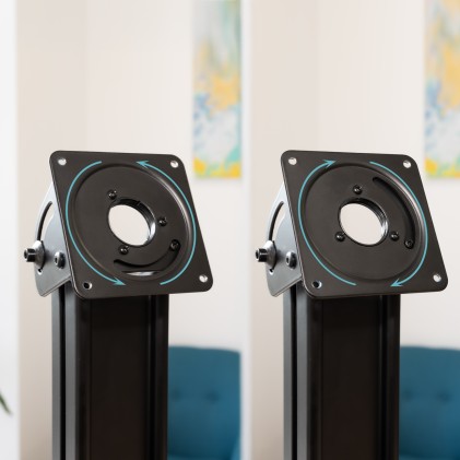 TooQ TQATC2601-B carrello e supporto multimediale Nero Tablet