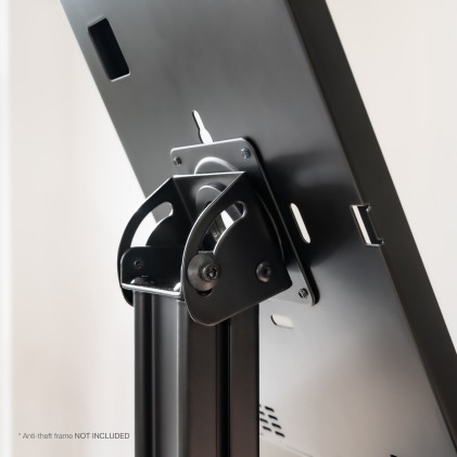 TooQ TQATC2601-B carrello e supporto multimediale Nero Tablet