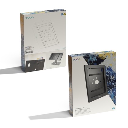 TooQ TQATTE2601-L-B supporto antifurto per tablet Nero 37,1 cm (14.6")