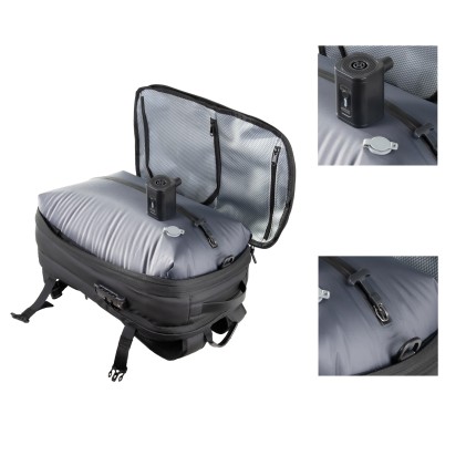 TooQ TQBP-V101-BK zaino Zaino da viaggio Nero Nylon