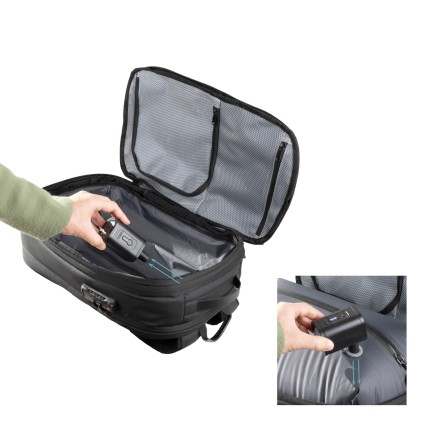 TooQ TQBP-V101-BK zaino Zaino da viaggio Nero Nylon