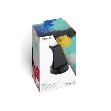 TooQ TQCD02W Caricabatterie per dispositivi mobili Smartphone, Orologio intelligente Nero USB Carica wireless Ricarica rapida Interno