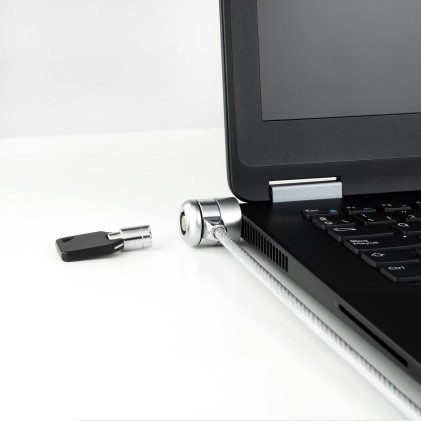 TooQ TQCLKC0025 cavo di sicurezza Argento 1,5 m