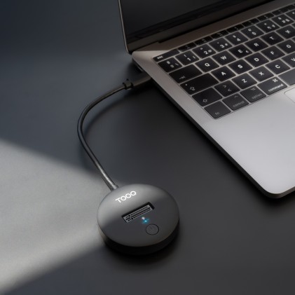 TooQ TQDS-100B docking station per unit&agrave; di archiviazione USB 3.2 Gen 2 (3.1 Gen 1) Type-C Nero