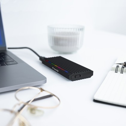 TooQ Shinobi Box esterno SSD Nero M.2