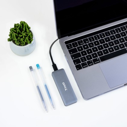 TooQ TQE-2281G contenitore di unità di archiviazione Box esterno SSD Grigio M.2