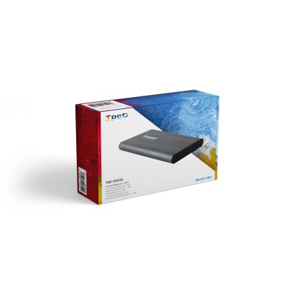 TooQ TQE-2503G contenitore di unità di archiviazione Box esterno HDD/SSD Grigio 2.5"