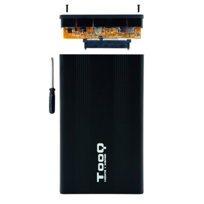 TooQ TQE-2510 Box esterno HDD Nero 2.5"