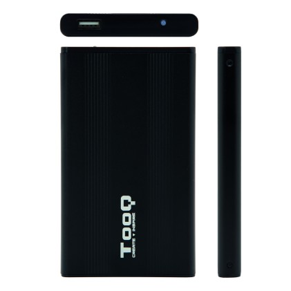 TooQ TQE-2510 Box esterno HDD Nero 2.5"