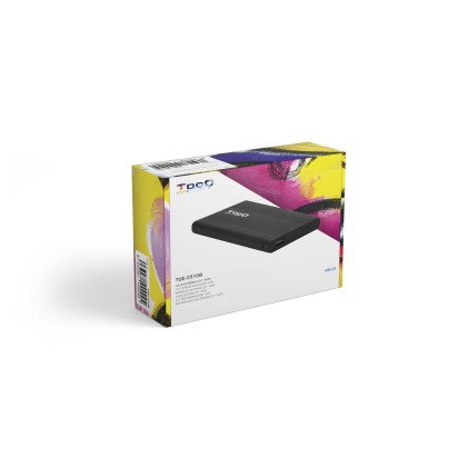 TooQ TQE-2510 Box esterno HDD Nero 2.5"